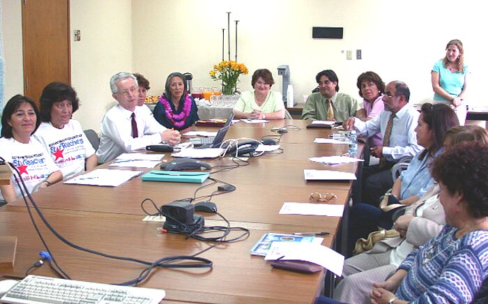 Star Teachers press conference at Gemini South in La Serena, Chile