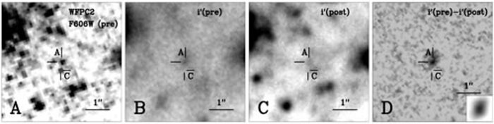 Pre- and post-explosion images of the site of SN 2003gd