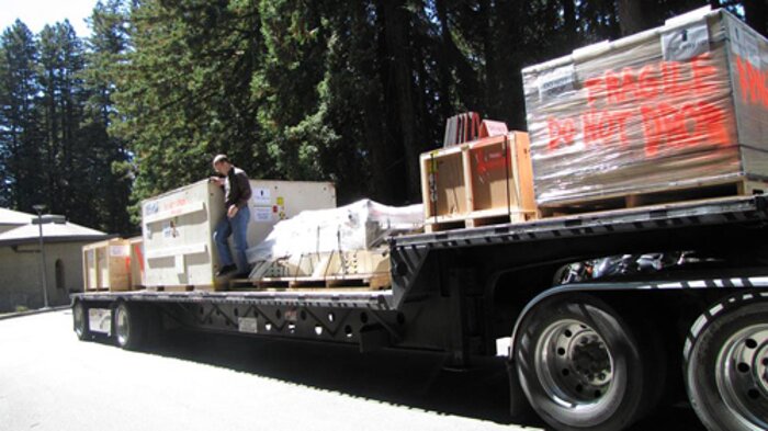 GPI departs from University of California Santa Cruz