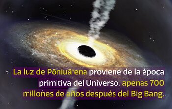 CosmoView Episodio 6: Pōniuāʻena, el segundo cuásar más distante jamás descubierto