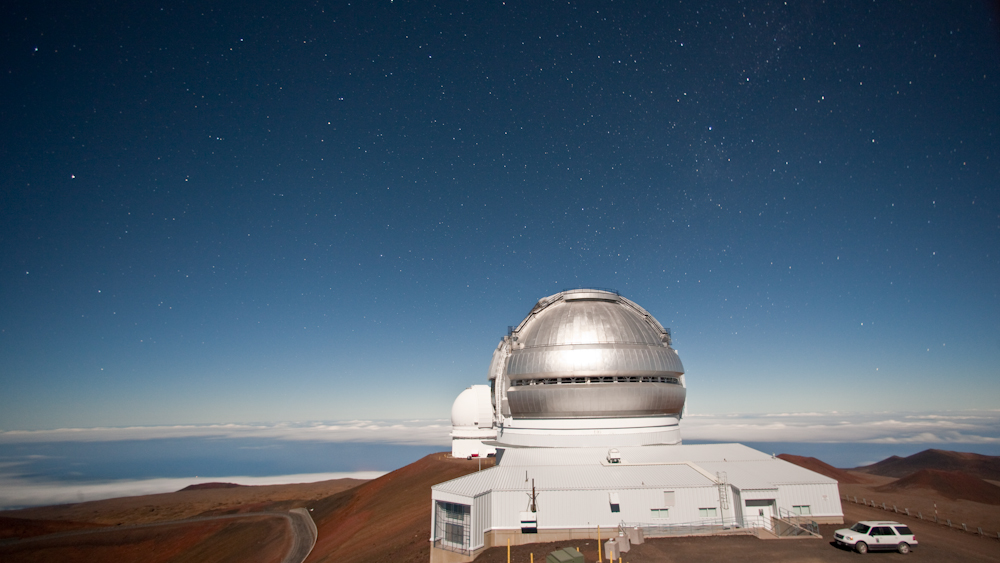 Stars over Gemini North  Gemini Observatory